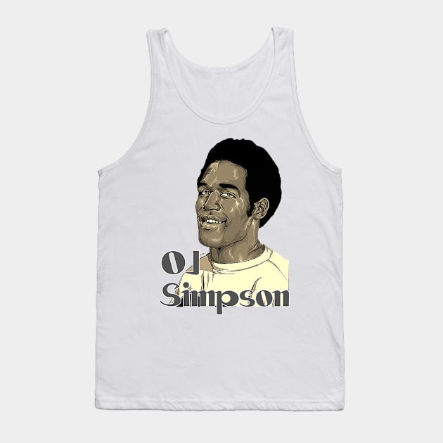 OJ Simpson Tank Top by Light Up Glow 